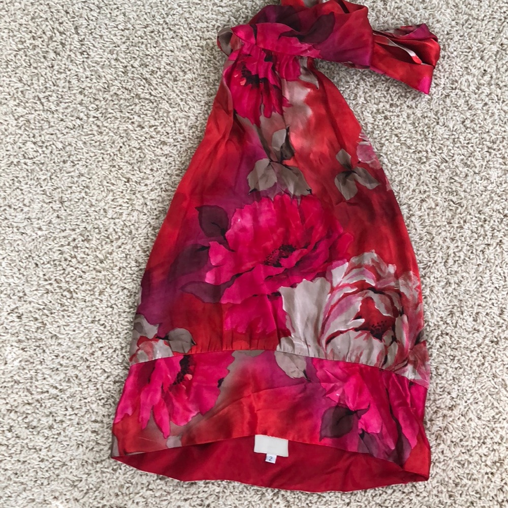 Silk halter floral- Mason by Michelle Mason